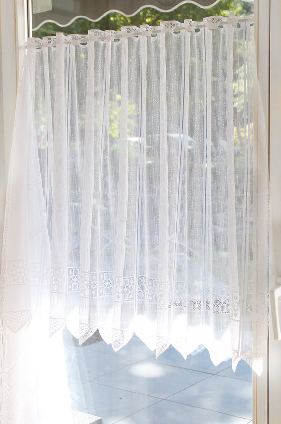 Tissu pour rideaux tricoté au mètre *À partir de 13 cm en répétition