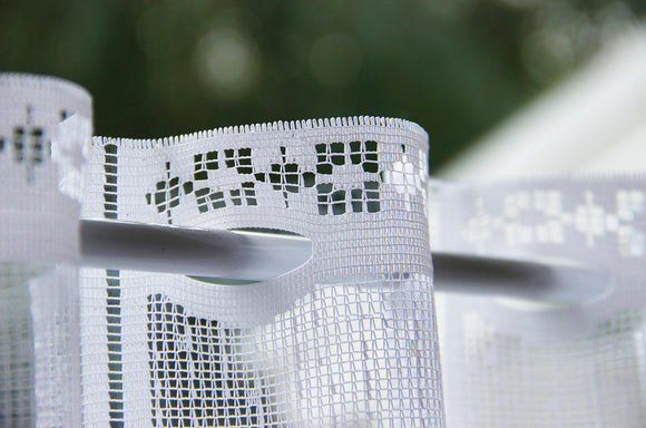 Tissu pour rideaux tricoté au mètre *À partir de 13 cm en répétition