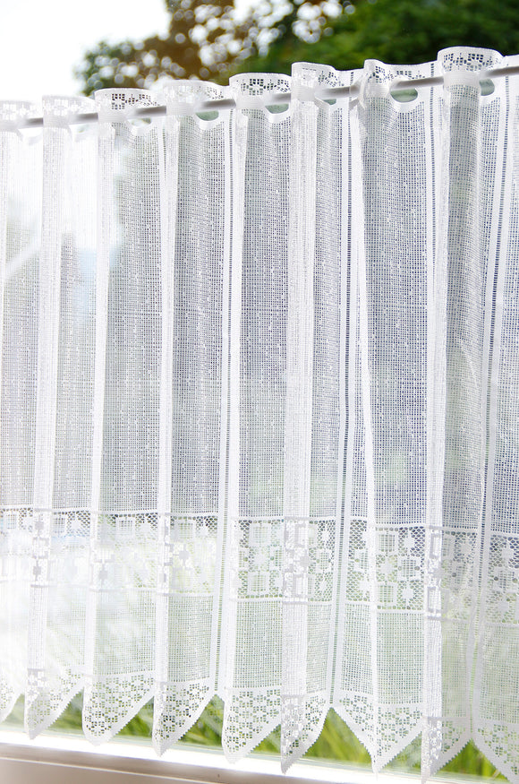 Tissu pour rideaux tricoté au mètre *À partir de 13 cm en répétition