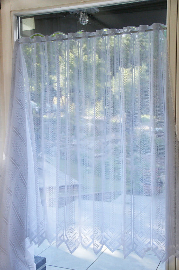 Tissu pour rideaux tricoté au mètre *À partir de 11 cm en répétition