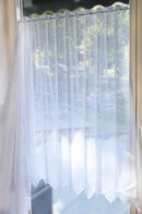 Gardinenstoff Wirkware Meterware | 30-180cm Höhe *Preiseinheit = 1m-12