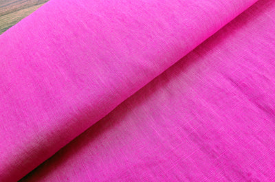 Acheter 017-fuchsia Lin d&#39;été lavé * A partir de 50 cm