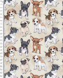 Alpenfleece Hunde beige *Ab 50cm-1