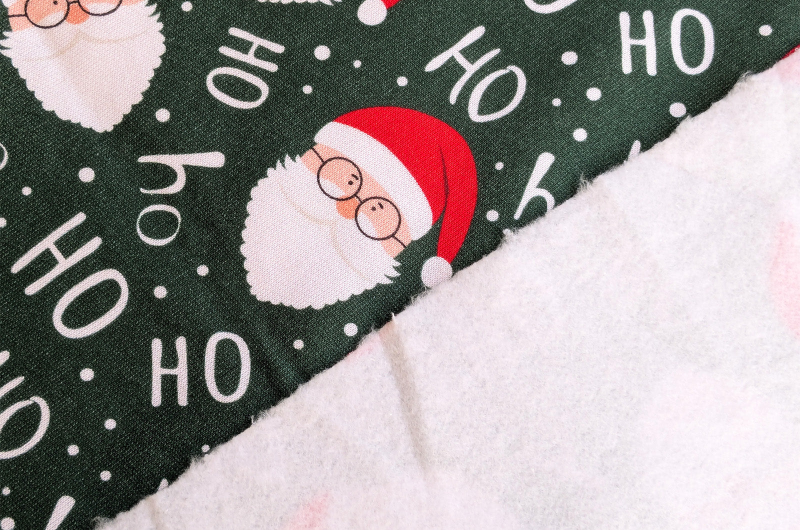 Wintersweat Digitaldruck Weihnachtsmann *Ab 50cm