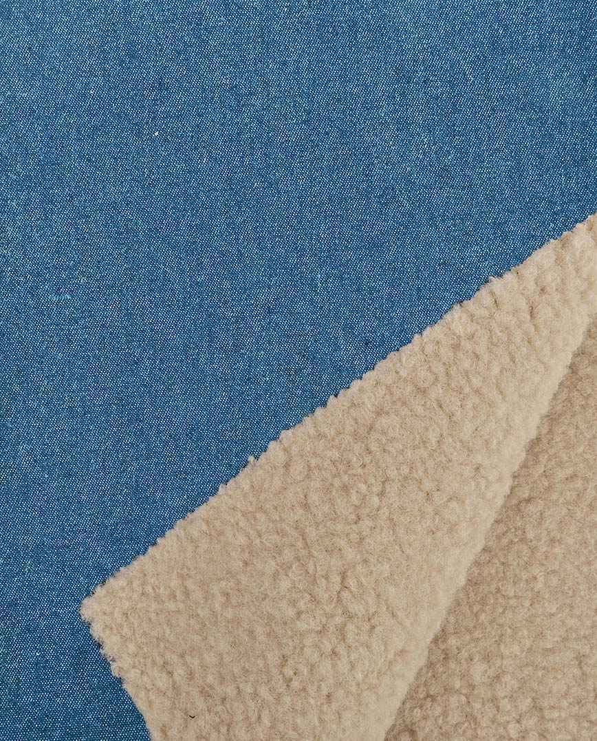 Acheter 007-bleu-clair Jeans double face en cuir d&#39;agneau *À partir de 50 cm