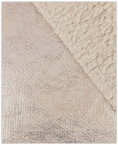 Sweat d'hiver en cuir d'agneau pailleté gris clair *À partir de 50 cm-1