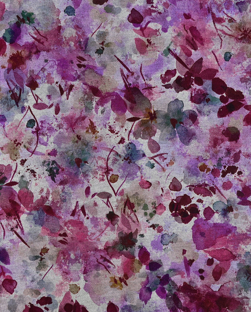 Romanit Jersey Blumen *Ab 50 cm