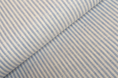 Acheter 003-bleu-clair Rayures demi lin * A partir de 50 cm