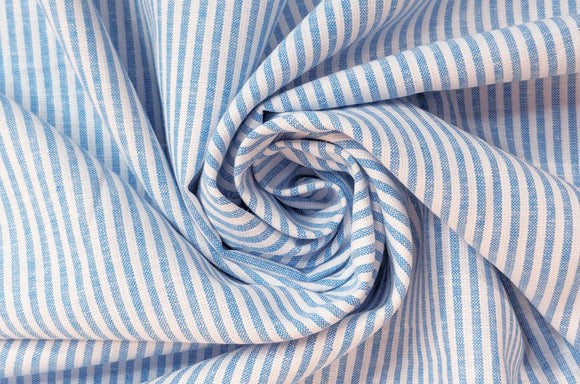 Rayures demi lin * A partir de 50 cm