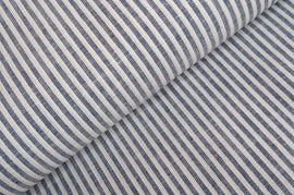 Acheter 008-d-bleu Rayures demi lin * A partir de 50 cm