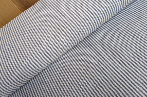 Rayures demi lin * A partir de 50 cm