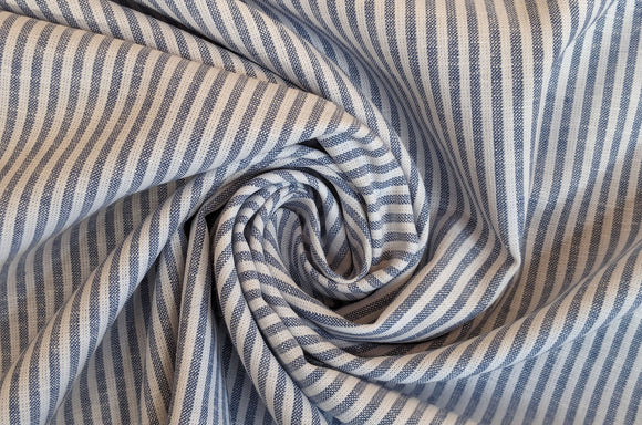 Rayures demi lin * A partir de 50 cm