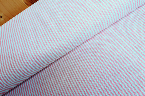 Rayures demi lin * A partir de 50 cm