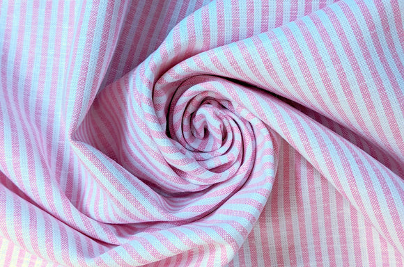 Rayures demi lin * A partir de 50 cm