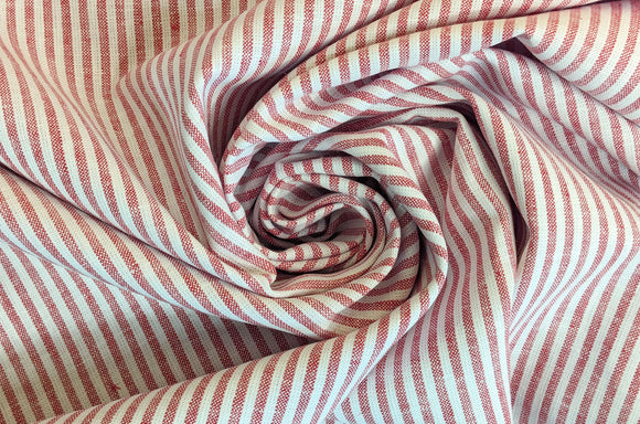 Rayures demi lin * A partir de 50 cm