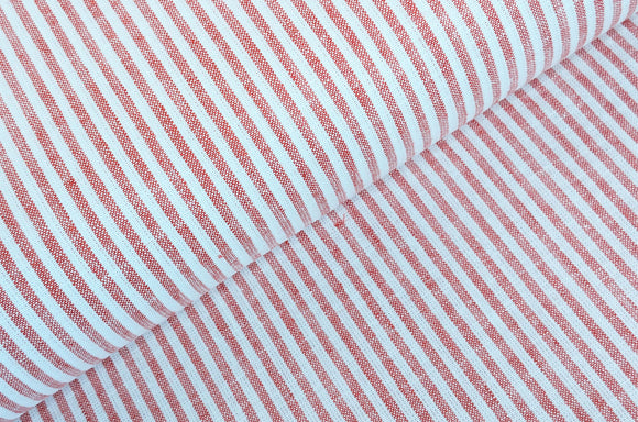 Rayures demi lin * A partir de 50 cm