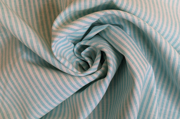 Rayures demi lin * A partir de 50 cm