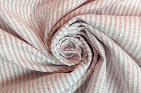 Rayures demi lin * A partir de 50 cm