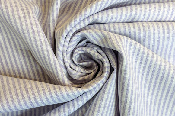 Rayures demi lin * A partir de 50 cm