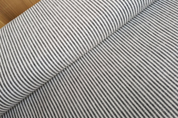 Rayures demi lin * A partir de 50 cm