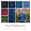 Wintersweat bedruckt Batik *Ab 50 cm-1