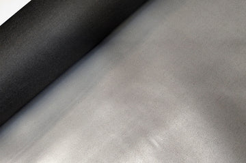 Acheter 070-silber-auf-schwarz Kunstleder uni &amp; metallisch *Ab 50cm