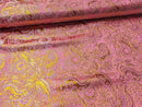 Brokatstoff Paisley mit gold *Ab 50cm-2