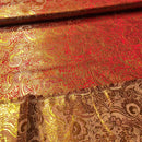 Brokatstoff Paisley mit gold *Ab 50cm-14
