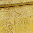 Brokatstoff Paisley mit gold *Ab 50cm-18
