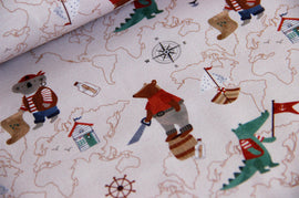 Jersey de coton biologique * A partir de 50 cm