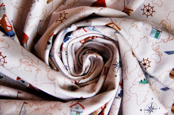 Cotton jersey organic * From 50 cm