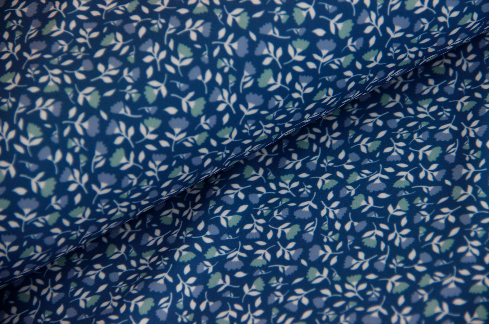 Bain Lycra fleurs bleu * A partir de 50 cm