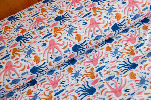 Badestoff Meerestiere * Ab 50 cm