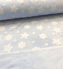 Kuschelfleece Sterne & Wolken *Ab 50cm-2