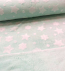 Kuschelfleece Sterne & Wolken *Ab 50cm-6