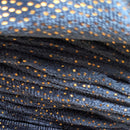 Stretchsamt Goldpunkte *Ab 50cm-4