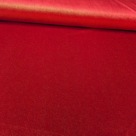 Kaufen 015-rot Stretchsamt Goldpunkte *Ab 50cm