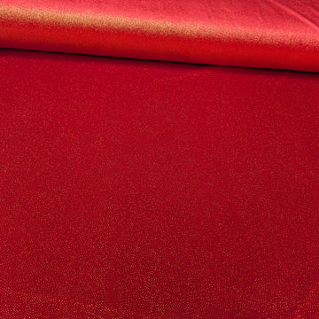 Kaufen 015-rot Stretchsamt Goldpunkte *Ab 50cm