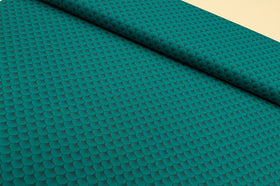 Acheter 024-petrol Baumwolle digital bedruckt Blätter *Ab 50cm