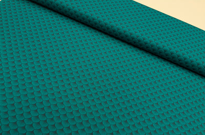 Kaufen 024-petrol Baumwolle digital bedruckt Blätter *Ab 50cm