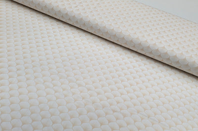 Kaufen 050-weiss-beige Baumwolle digital bedruckt Blätter *Ab 50cm