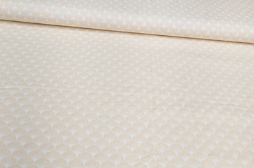 Kaufen 052-beige-weiss Baumwolle digital bedruckt Blätter *Ab 50cm