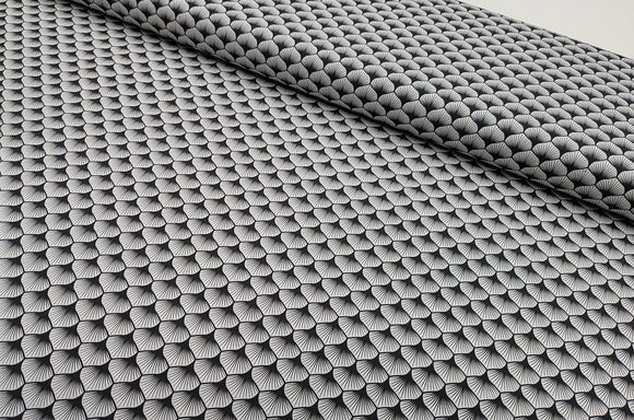 Baumwolle digital bedruckt Blätter *Ab 50cm