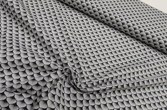 Baumwolle digital bedruckt Blätter *Ab 50cm