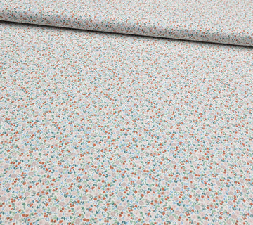 Acheter 002-blumchen-weiss-beige Baumwolle bedruckt Blumen *Ab 50cm