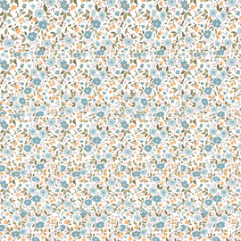 Acheter 003-blumchen-hellblau Baumwolle bedruckt Blumen *Ab 50cm