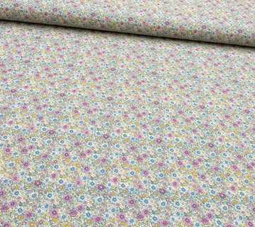 Acheter 010-streublumchen-lila-blau Baumwolle bedruckt Blumen *Ab 50cm