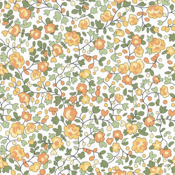 Acheter 013-blumenstrauch-orange Baumwolle bedruckt Blumen *Ab 50cm