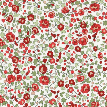 Acheter 015-blumenstrauch-rot Baumwolle bedruckt Blumen *Ab 50cm