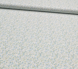 Acheter 016-blumenstrauch-hellblau Baumwolle bedruckt Blumen *Ab 50cm
